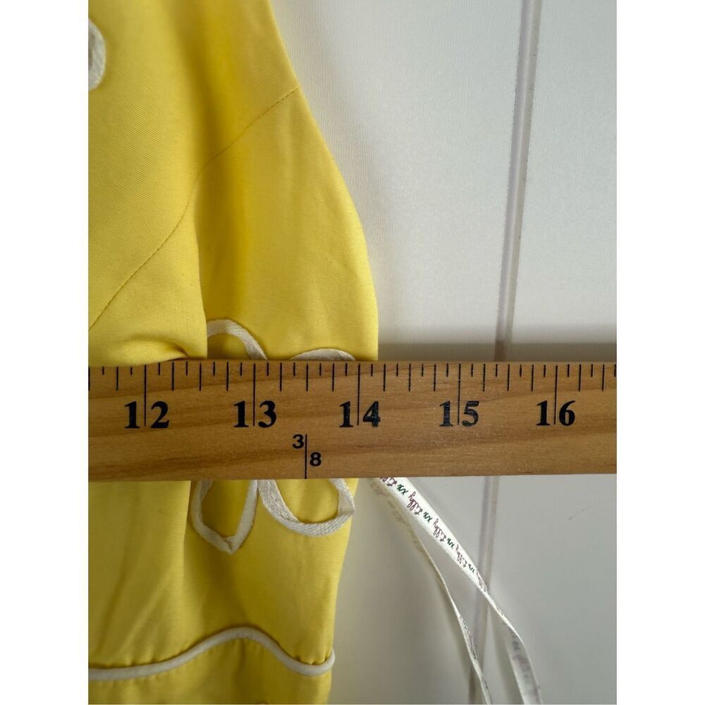 Lilly Pulitzer Willa Halter Embroidered Sunny Dress Vintage Size 6 - Picture 6 of 11